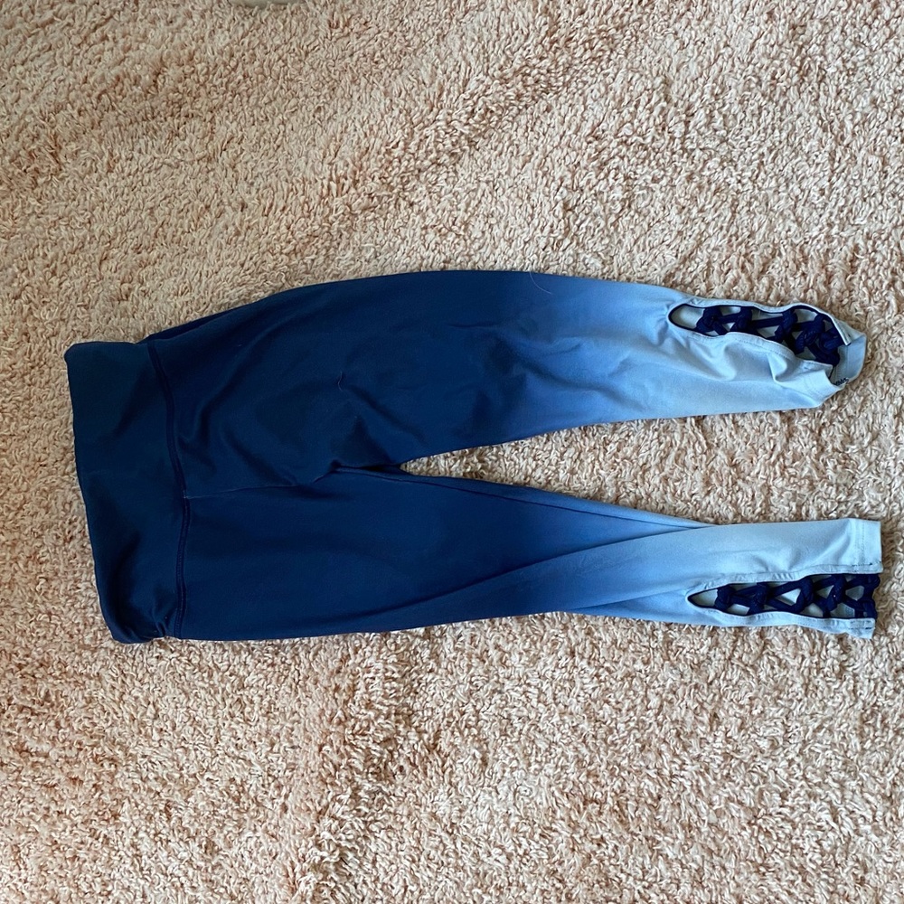 Justice Activewear ombré blue legging